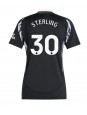 Arsenal Raheem Sterling #30 Venkovní Dres pro Dámské 2024-25 Krátký Rukáv